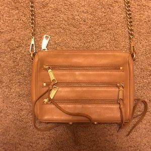 Tan Rebecca Minkoff Crossbody Bag